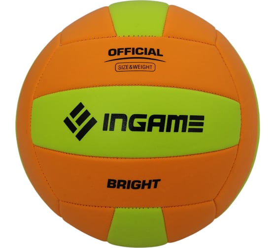 Волейбольный мяч INGAME bright оранжево-желтый УТ-00001083 1