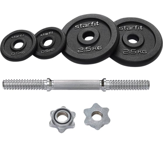 Разборная чугунная гантель Starfit DB-715 7 кг ЦБ-00002408