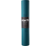 Коврик для йоги и фитнеса высокой плотности Starfit FM-103, PVC HD, 0.4 см, 183x61 см, холодный океан ЦБ-00001472
