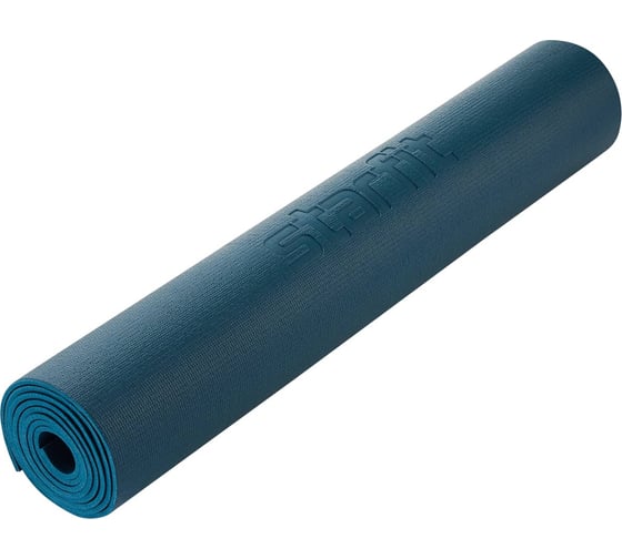 Коврик для йоги и фитнеса высокой плотности Starfit FM-103, PVC HD, 0.4 см, 173x61 см, холодный океан УТ-00019272