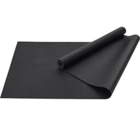 Коврик для йоги и фитнеса Starfit FM-101 PVC, 0.3 см, 183x61 см, черный ЦБ-00001684