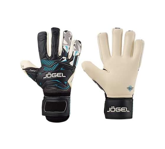 Вратарские перчатки Jögel Magnum EL4 Negative, черный ЦБ-00002238