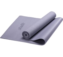 Коврик для йоги Starfit FM-101 PVC 173x61x1.0 см, серый 1/12 УТ-00007232