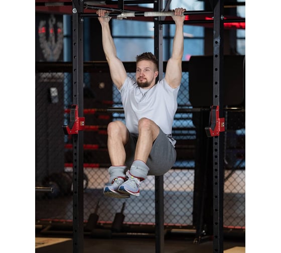 Универсальные утяжелители Starfit WT-501 1.5 кг, красный/серый ЦБ-00001531