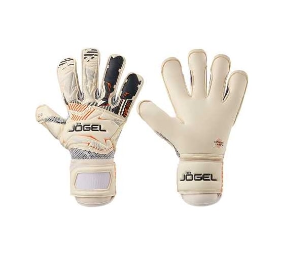Вратарские перчатки Jögel Magnum UL4 Roll-Hybrid, белый ЦБ-00002239