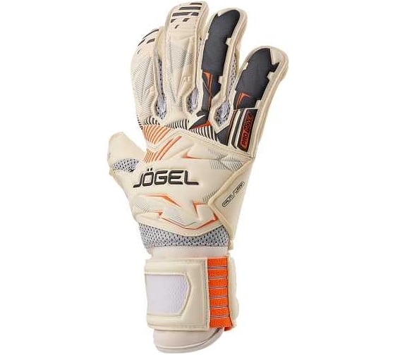 Вратарские перчатки Jögel Magnum UL4 Roll-Hybrid, белый ЦБ-00002239