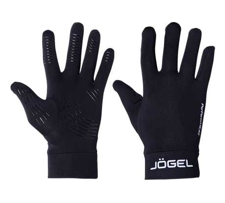Перчатки игрока Jögel DIVISION PerFormHEAT Fieldplayer Gloves AW21, черный УТ-00020280