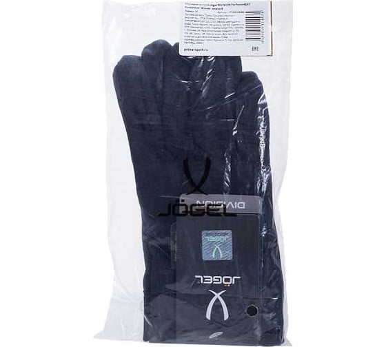 Перчатки игрока Jögel DIVISION PerFormHEAT Fieldplayer Gloves AW21, черный УТ-00020280