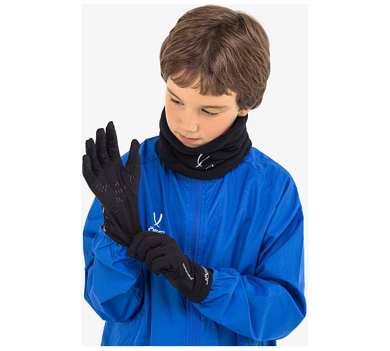 Перчатки игрока Jögel DIVISION PerFormHEAT Fieldplayer Gloves AW21, черный УТ-00020280
