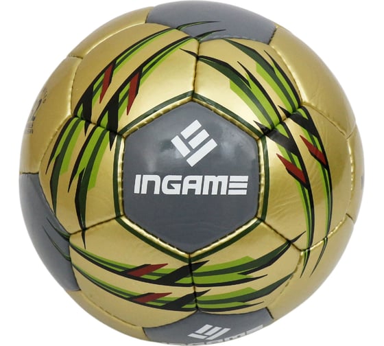 Футбольный мяч INGAME match желтый ifb-112 УТ-00001220