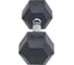 Гексагональная гантель Starfit DB-301 8 кг, обрезиненная, черный УТ-00019789 1