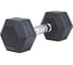Гексагональная гантель Starfit DB-301 8 кг, обрезиненная, черный УТ-00019789 5