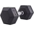 Гексагональная гантель Starfit DB-301 12 кг, обрезиненная, черный УТ-00019792 2