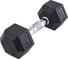 Гексагональная гантель Starfit DB-301 7 кг, обрезиненная, черный УТ-00019788 1