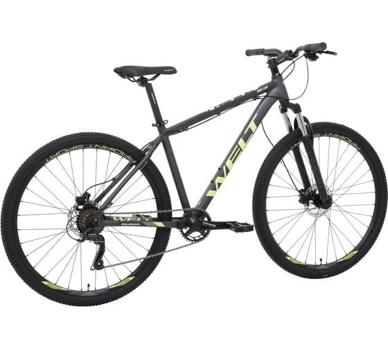 Велосипед Welt Cycle Welt Ridge 1.0 HD 29 promo 2023, Dark Grey, размер рамы 20" WRIG10HD2920232
