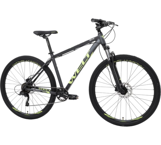 Велосипед Welt Cycle Welt Ridge 1.0 HD 29 promo 2023, Dark Grey, размер рамы 20" WRIG10HD2920232