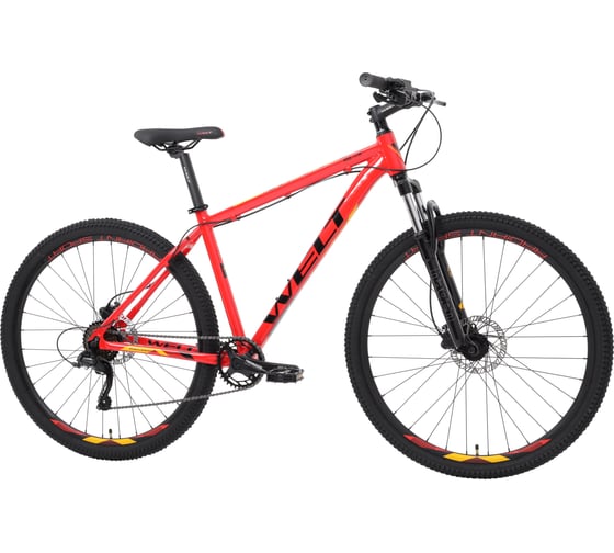 Велосипед Welt Cycle Welt Ridge 1.0 HD 29 promo 2023, Carrot Red, размер рамы 18" WRIG10HD2920233