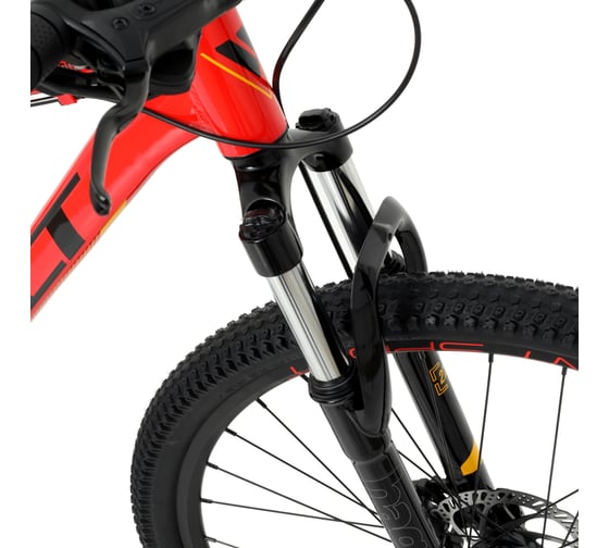 Велосипед Welt Cycle Welt Ridge 1.0 HD 27 promo 2023, Carrot Red, размер рамы 16" WRIG10HD2720233
