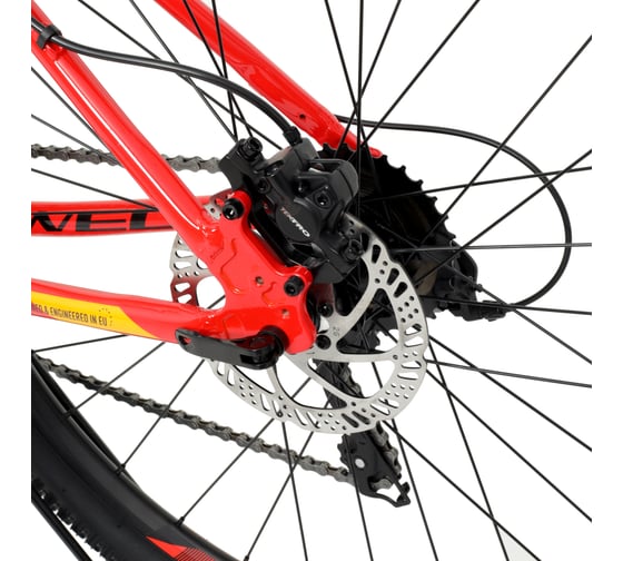 Велосипед Welt Cycle Welt Ridge 1.0 HD 27 promo 2023, Carrot Red, размер рамы 18" WRIG10HD2720234