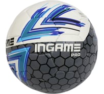 Футбольный мяч INGAME ifb-115 pro, №5 сине-черный УТ-00001244