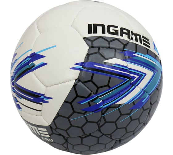 Футбольный мяч INGAME ifb-115 pro, №5 сине-черный УТ-00001244