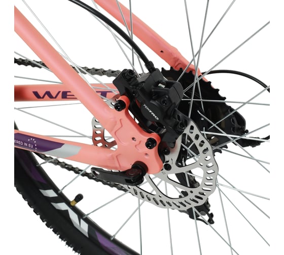Велосипед Welt Cycle Welt Floxy 1.0 HD 26 promo 2023 Coral Almond размер рамы 17" WFLO10HD2620232