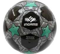 Футбольный мяч INGAME ifb-117 pro black, №5 черно-синий УТ-00001221