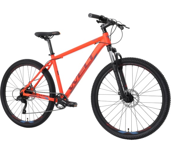 Велосипед Welt Cycle Welt Ridge 1.0 D 27 promo 2023, Orange, размер рамы 16" WRIG10D2720231 1