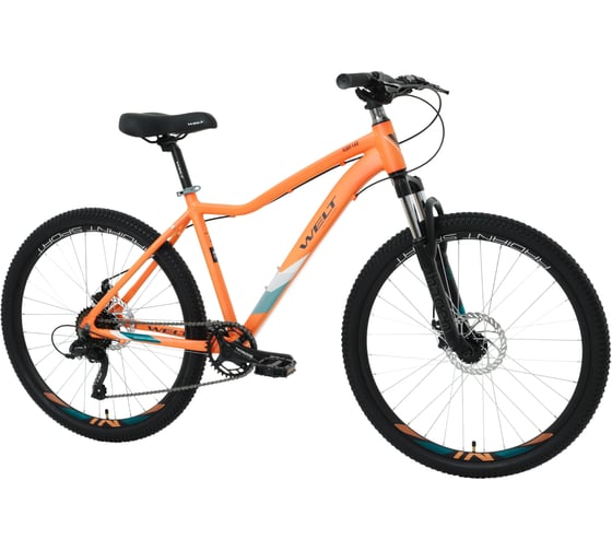 Велосипед Welt Cycle Welt Floxy 1.0 D 26 promo 2023, Fusion Coral, размер рамы 15" WFLO10D2620231