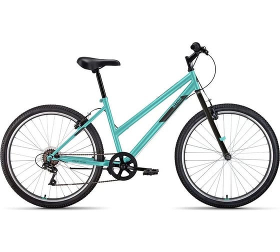 Велосипед ALTAIR 26 MTB HT LOW 6 скоростей, 2022г, рама 15, мятный/черный ЦБ-00030444 1