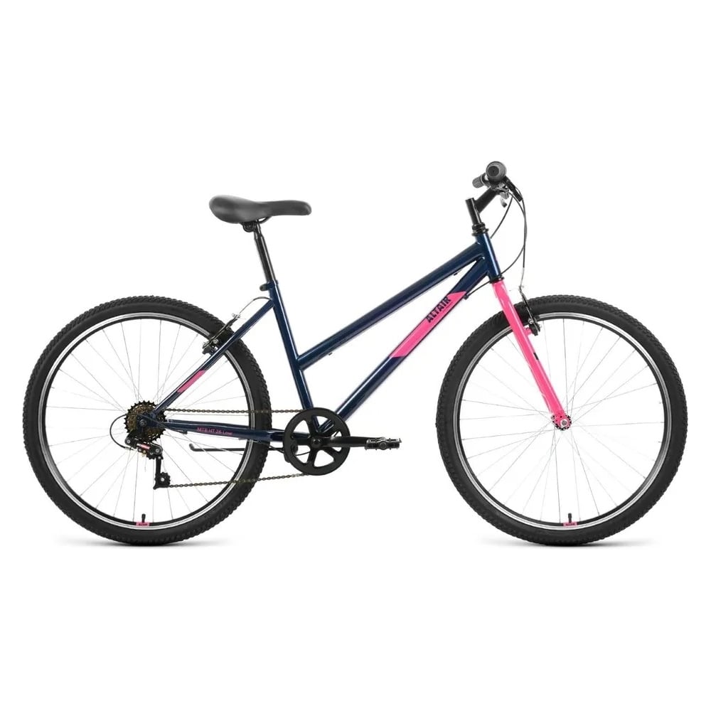 Велосипед ALTAIR 26 MTB HT LOW 6 скоростей, 2022г, рама 15, темно-синий ...