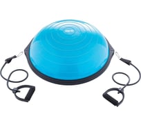 Полусфера Starfit BOSU GB-502 с эспандерами, с насосом, синий ЦБ-00002517