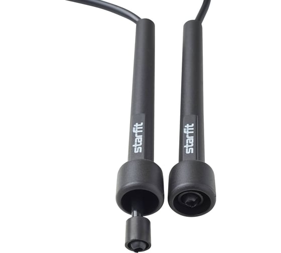 Скакалка Starfit RP-101 черный, 3м ЦБ-00001523