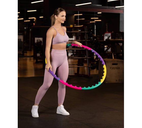 Массажный разборный обруч Starfit HH-102 1 кг, 98 см УТ-00019769