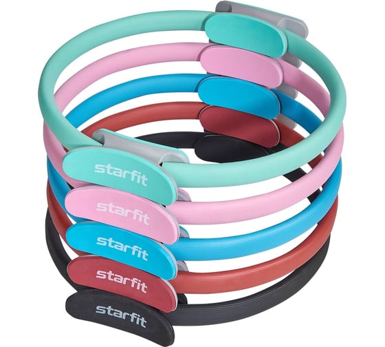 Кольцо для пилатеса Starfit FA-402 39 см, черный ЦБ-00002227
