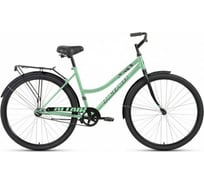 Велосипед ALTAIR 28 CITY LOW 1 скорость, 2023г, рама 19, мятный/черный ЦБ-00030617