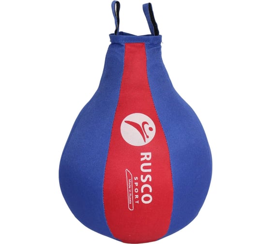 Набор бокс. начинающий Ruscosport rusco sport синий/красн. груша и перчатки 4oz УТ-00003143