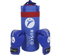 Набор бокс. начинающих Ruscosport rusco sport синий 4680062715713