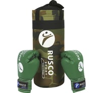 Набор бокс. начинающих Ruscosport rusco sport 4 OZ хаки 4631143611837