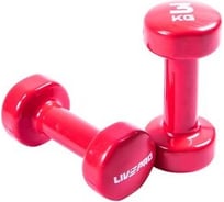 Гантели LIVEPRO для аэробики Colored Studio Dumbbell, 3 кг, красный NL LP8076-3 RD-00-00