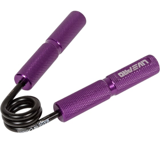 Эспандер LIVEPRO Aluminum Handle Grip, сопротивление 63, 5 кг, вес 210 г, диаметр пружины 6, 5 мм, синий NL LP8285-140 00-00-00