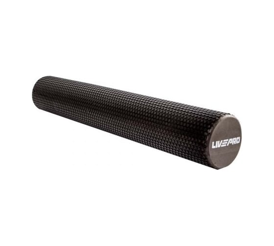 Массажный ролл LIVEPRO EVA Foam Roller, 45x15 см, черный NL LP8230-45 BK-45-15