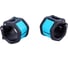 Олимпийские замки LIVEPRO Lite Barbell Collars, пара, черный/синий NL LP8062 00-00-00 1