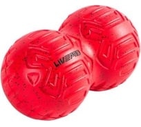 Cдвоенный массажный мяч LIVEPRO Peanut Massage Roller, красный NL LP8509 00-00-00