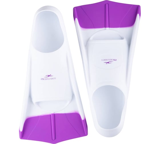 Тренировочные ласты 25Degrees Pooljet White/Purple 25D21001, XL 42-44 ЦБ-00002255