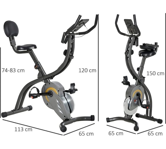Велотренажер DFC X-Bike HOMCOM B3386R