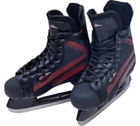 Мужские хоккейные коньки Saimaa, атлант, р. 42, черный/красный Атлант H13744(черно-красный)42
