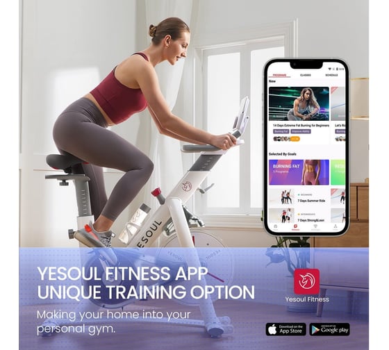 Велотренажер DFC Yesoul Smart M1 BLACK