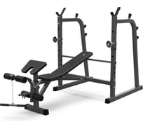 Скамья со стойками под штангу DFC D709