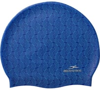 Шапочка для плавания 25DEGREES Twist Blue 25D22012A, силикон ЦБ-00001724